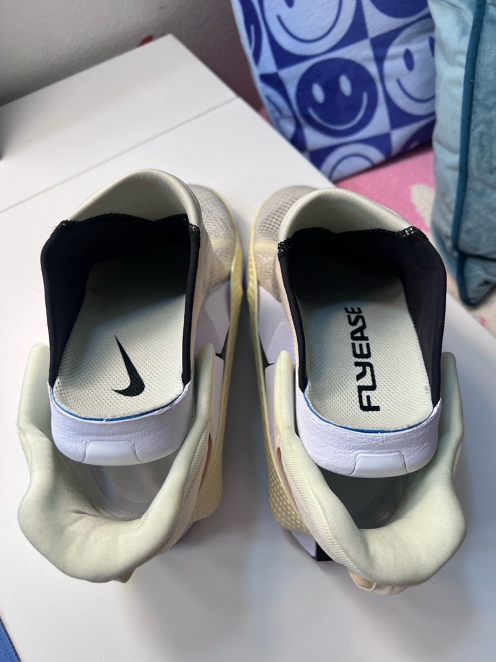Nike Go FlyEase Alabaster Muslim White Black size 7 - Picture 5 of 10